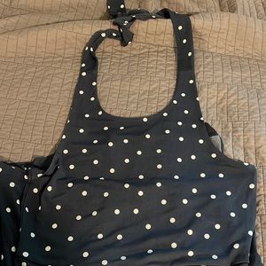 Women’s long halter top dress.